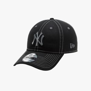뉴에라모자 NQC 14205784 MLB 뉴욕 양키스 스티치 베이직 언스트럭쳐 볼캡 블랙