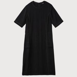 올리비아로렌 DP01 인견소재  스티치원피스 VOCOA4M5316