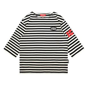 [아이스비스킷]ICE스트라이프7부티셔츠IB41TR525-BK