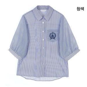 그린조이 HC12 여성 ST칠부 남방 셔츠 GP25WS81W(블루)