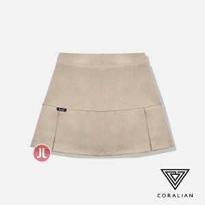 코랄리안 2024SS CSKC6108 여성용 주름 스커트