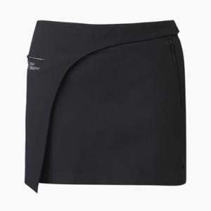 M 데상트골프스커트 GQC DQ12WFSK21-BLKG 여성 트임 포인트 H라인 스커트 BLACK