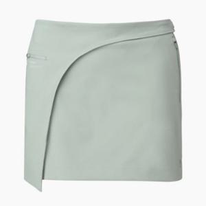 데상트골프스커트 GQC DQ12WFSK21-KHAG 여성 트임 포인트 H라인 스커트 KHAKI
