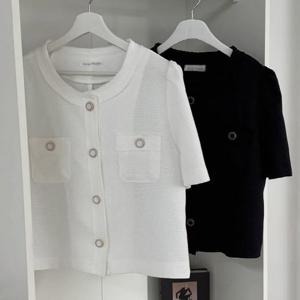 [아이우먼]빅사이즈반팔재킷 U387L504 카라리스포멀하프자켓 YP