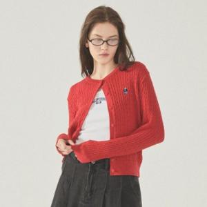 [후아유]여성 Steve High Gauge Cable Cardigan WHCKF2391F