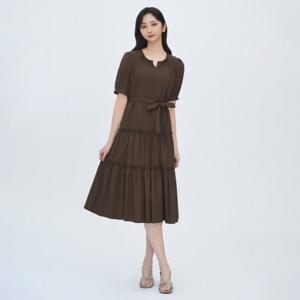 [베스띠벨리]볼륨소매캉캉롱원피스BKOAF7502