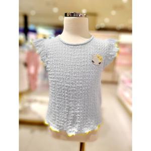 프렌치캣2 하늘 요루지 티셔츠 ch 라운드 운동복 휴양지 (Q53DKT250)