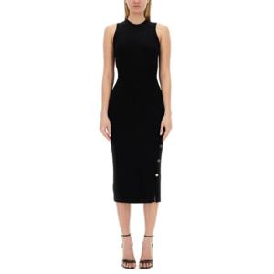 모스키노 미디 원피스 04930504 0555 BLACK