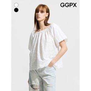[GGPX]투웨이 오프숄더 레이스 블라우스 (GP5SH002F)