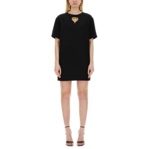 모스키노 미디 원피스 04140424 0555 BLACK