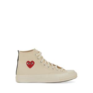 꼼데가르송 플레이 X 컨버스 스니커즈 AZ K129 001 2 WHITE