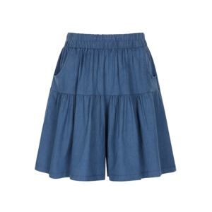 [르샵][르샵] 데님 플레어 4부 밴딩 치마바지 SO6DP700
