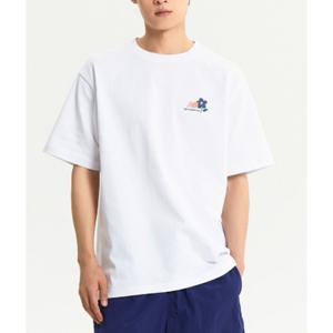 뉴발란스 UNI NB 플라워 반팔 티셔츠 AA NBNEECA413 10 16