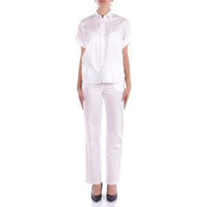 마닐라그레이스 스트레이트 팬츠 P264CU MA009 White