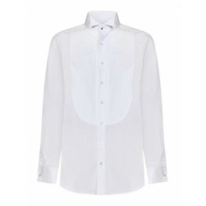 [RALPH LAUREN] 여성 셔츠 화이트 코튼 턱시도 290615560001 /8