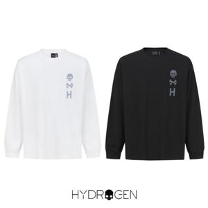 [하이드로겐] 유니 헤리티지 긴팔 티셔츠_H31D3TR412