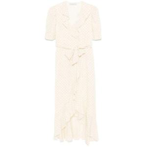 알레산드라리치 미디 원피스 FABX4006 F4508 1822 CREAM GREEN