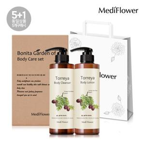 [메디플라워]보니타 가든 바디케어 2종 선물세트 (클레저 토레야+로션 토레야)+쇼핑백