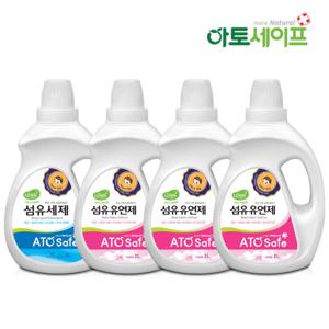 아토세이프 아기세제SET (세제 2L 1개+ 섬유유연제 2L 3개)