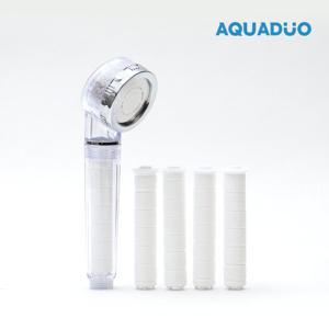 샤워플러스 SF-300s 샤워기필터+녹물필터 4ea