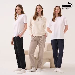 25SS  푸마 우븐 조거핏 하의 여성 9부 3종
