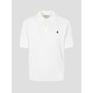 [빈폴멘] [빈폴솔솔니트] 케이블 칼라넥 니트  아이보리 (BC5451C400)
