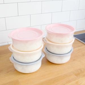 [올리오]전자렌지 냉동밥 보관용기 600ml 24개