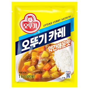 오뚜기 카레 과립형 약간매운맛 1kg