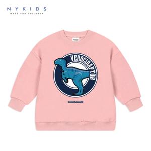 [NY kids]NY KIDS 공룡 맨투맨(오버핏) NKM022 인디핑크