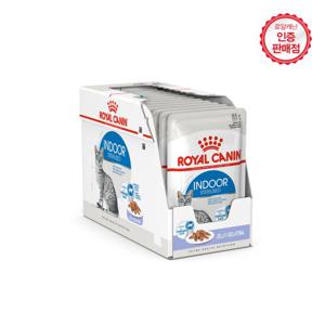 로얄캐닌 젤리 파우치 인도어 85g X 12P