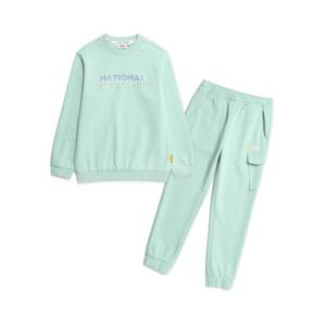 K231UPB910 변형로고 변형로고 상하의세트  APPLE MINT