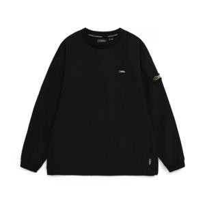[내셔널지오그래픽 키즈] K233USW920 판테라 우븐 맨투맨 CARBON BLACK