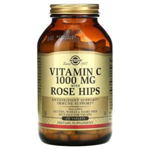 미국직구 Solgar 솔가 비타민C 1000mg 로즈힙 250정