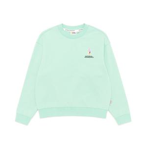 내셔널지오그래픽 키즈 K234GSW910 여아 맨투맨(기모) MINT