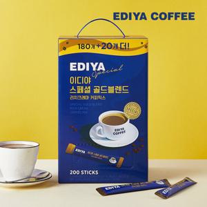 [이디야]스페셜 골드블렌드 커피믹스 180+20T