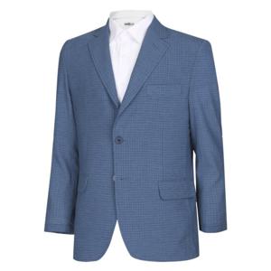 남성 중년 봄 여름 테일러 카라 콤비 자켓 SM-COS-74167-1-블루