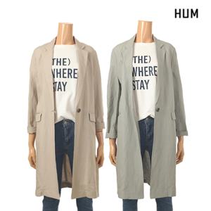 [HUM][HUM]여) 린넨라이크 롱자켓(FHNECJV551M)
