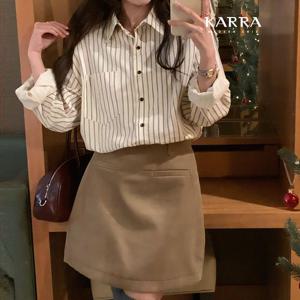 [카라]KARRA (77까지)씬더블라인셔츠_A4S0662