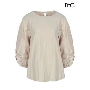 [이앤씨]EnC 핑크 오버핏 라운드 꼬임 ENBA31301J