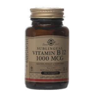 6개X  솔가  비타민  B12  설하  1000  mcg  250  너겟