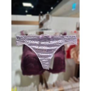 [바바라] ABP4418T 퍼플 레이스 T팬티