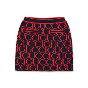 주니어 구찌 스커트 788075XKD6I 4025 ROSSO MULTI