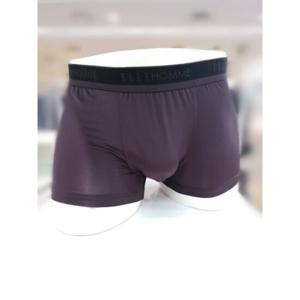 [엘르이너웨어](EDMDR771DBR)24FW다크브라운 솔리드 남성 드로즈 팬티