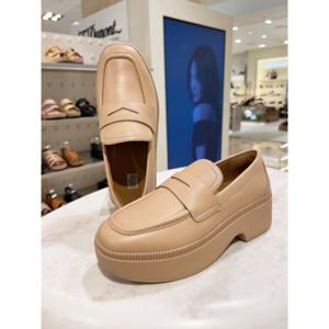 [FITFLOP][F루마] FFSO4F074I3 24F W 레더 데미웨지 베이지 여성 페니로퍼