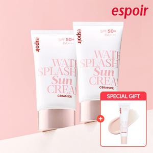 [에스쁘아] [2개] 워터 스플래쉬 선크림 세라마이드 60ml