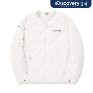 디스커버리 여성 디하스 U넥 튜브 구스다운 경량패딩 (CREAM) DWDJ78046-CRS