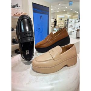 [FITFLOP][F루마] FFSO4F070 24F W 레더 데미웨지 여성 페니로퍼 3종택일건