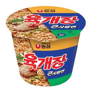 농심 육개장 큰사발 110gx12컵 (set)