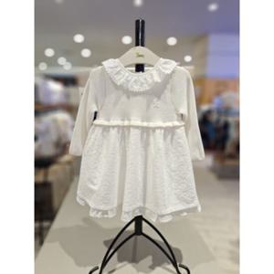 [에뜨와HU] 아젤니트 원피스 07S124001 (IVORY) 신상품 현대울산
