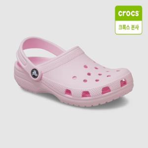 [크록스 본사] 클래식 클로그 키즈 핑크 밀크 206991-6ZW